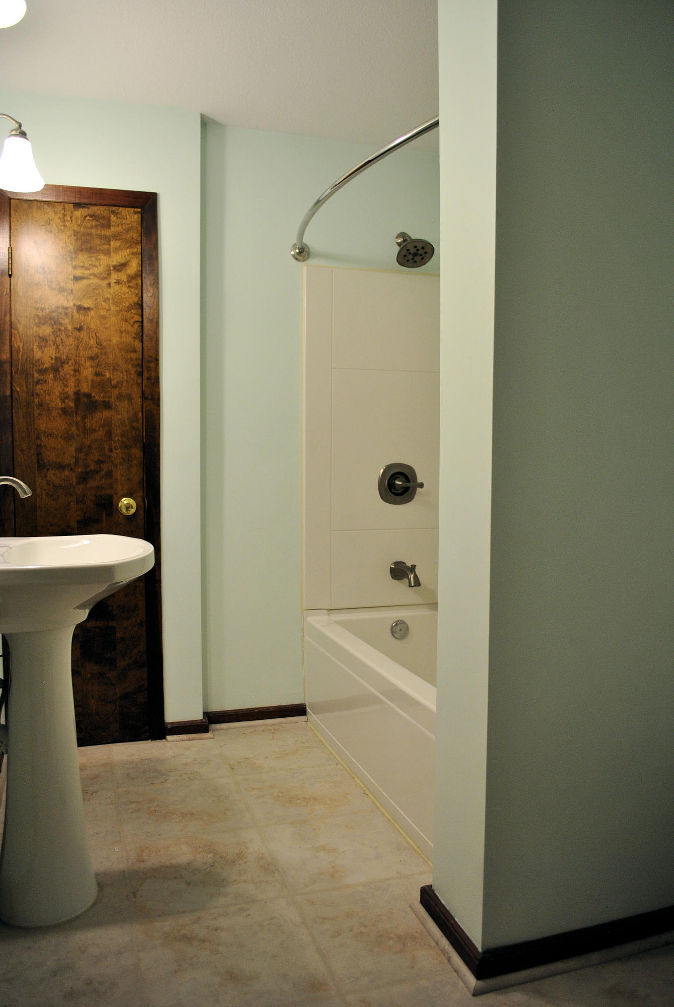 240 Fawn Lane Riner, VA 24149 - Photo 67 of 95 a bathroom with a shower a bathtub and a sink