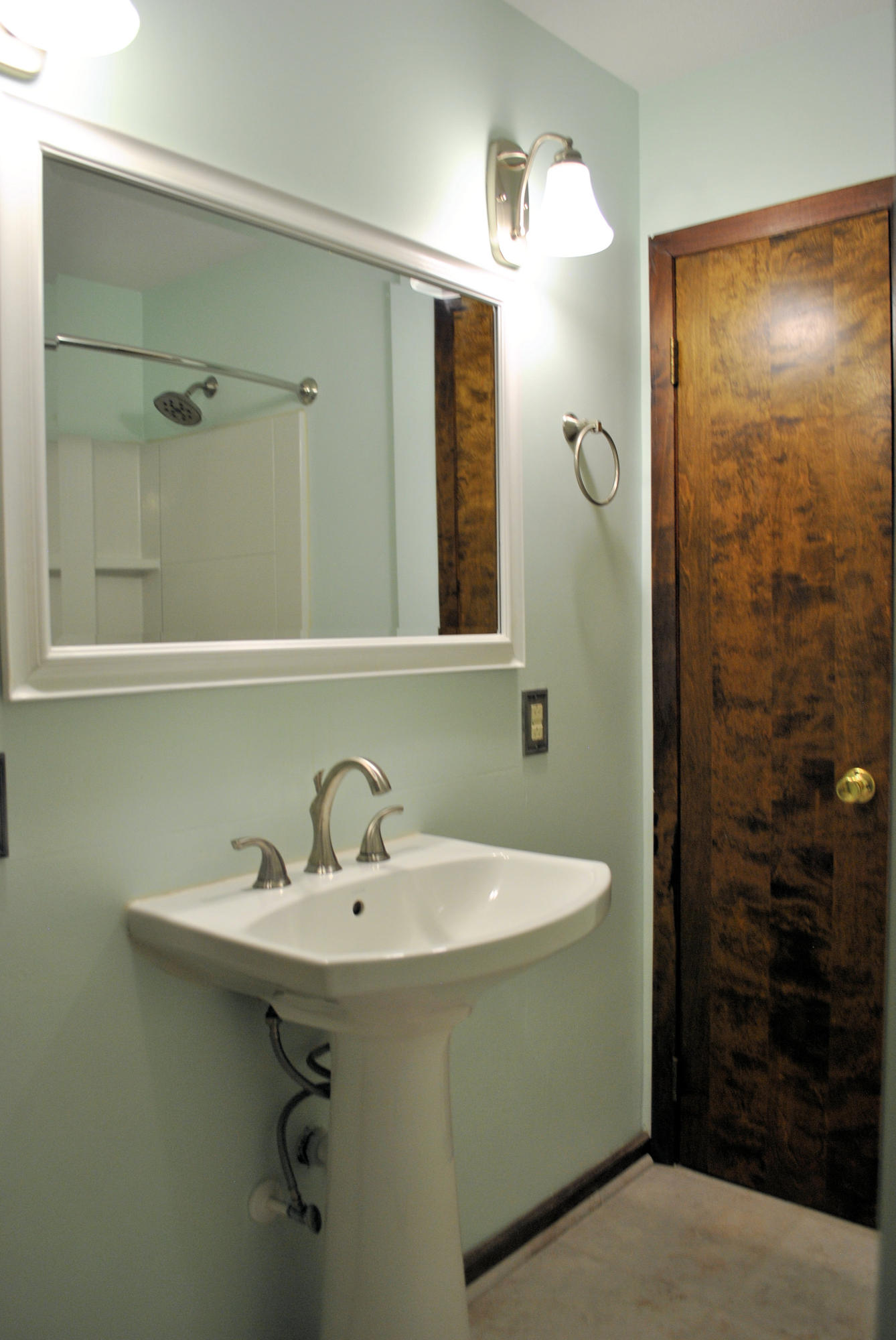 240 Fawn Lane Riner, VA 24149 - Photo 69 of 95 a bathroom with a sink and a mirror