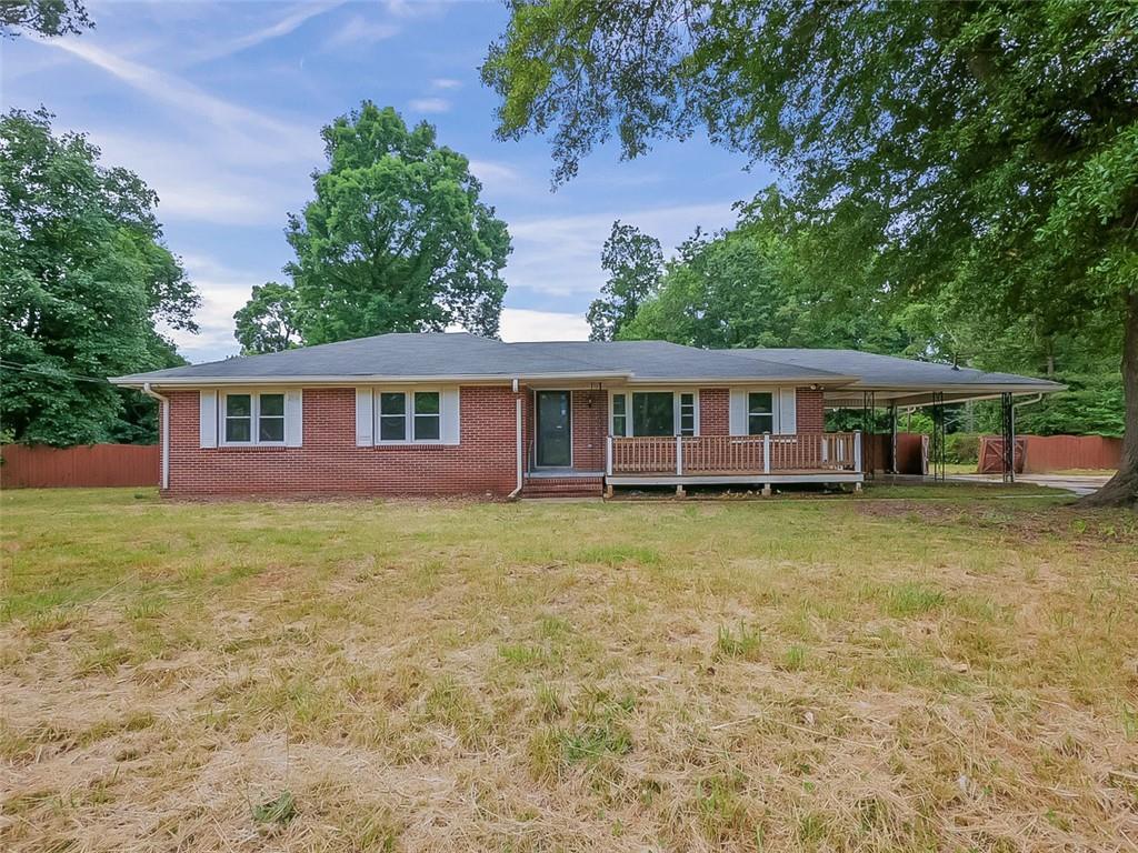 4075 May Apple Court Decatur, GA 30034 - Photo 1 of 1 front view of a house with a garden