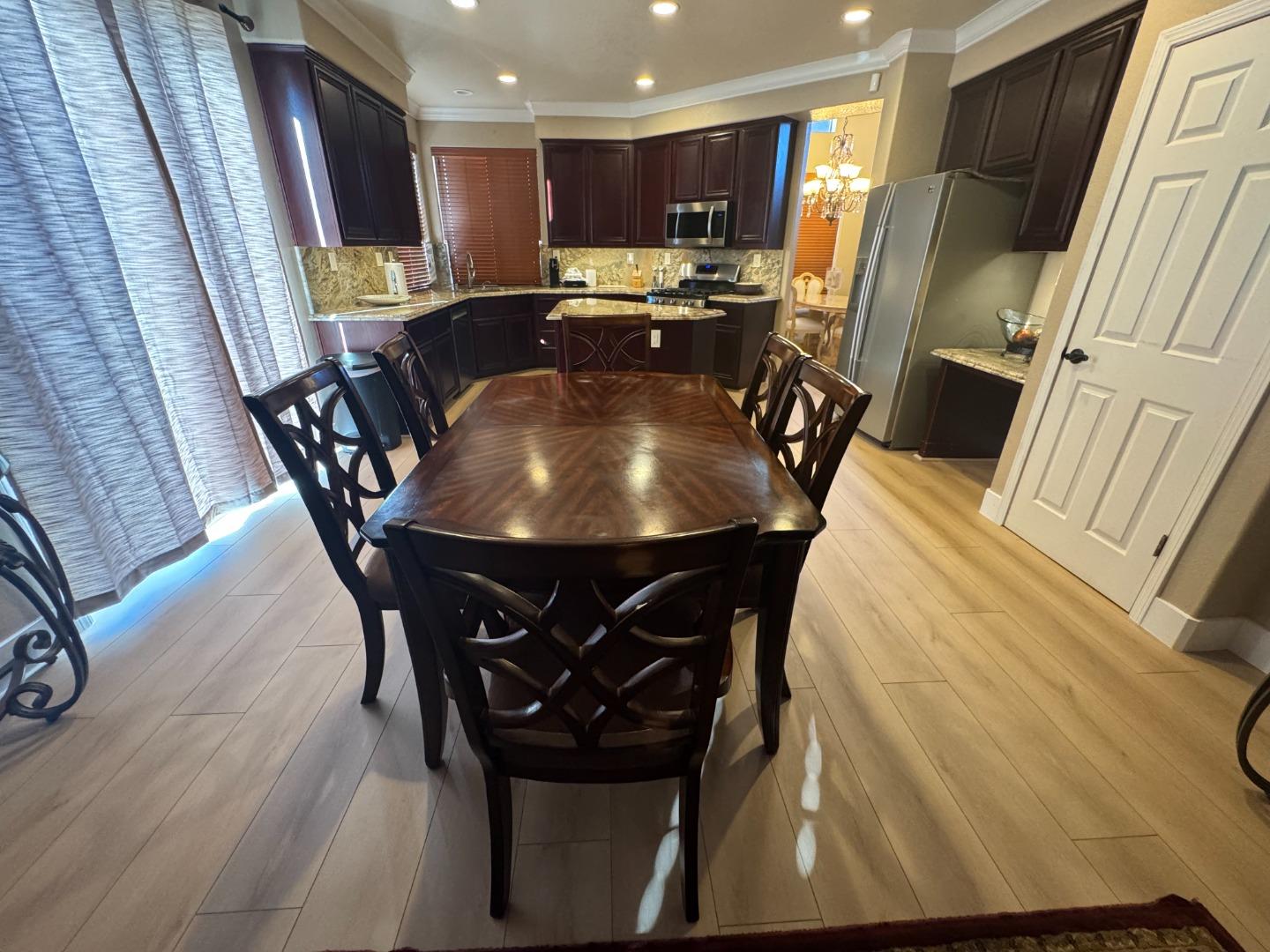 10 Rhine Circle Salinas, CA 93906 - Photo 18 of 50 a view of a dining room with furniture and a chandelier