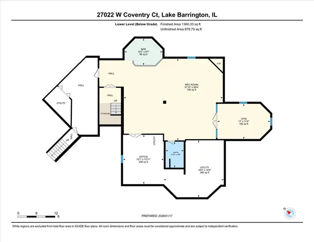 $1,249,000 | 27022 West Coventry Court, Lake Barrington, IL 60010