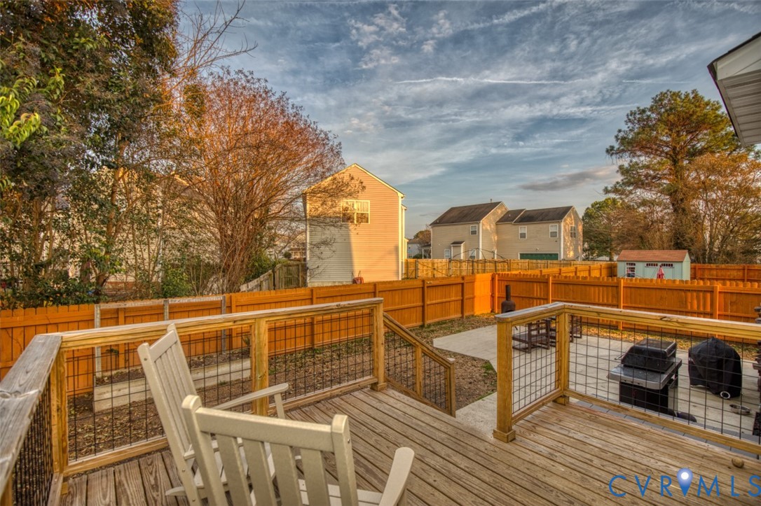 27 Trail Street Hampton, VA 23669 - Photo 13 of 36 a view of outdoor space with seating area