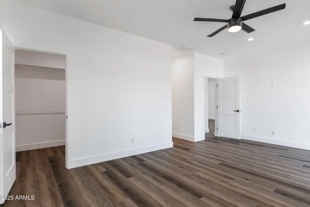 wooden floor in an empty room