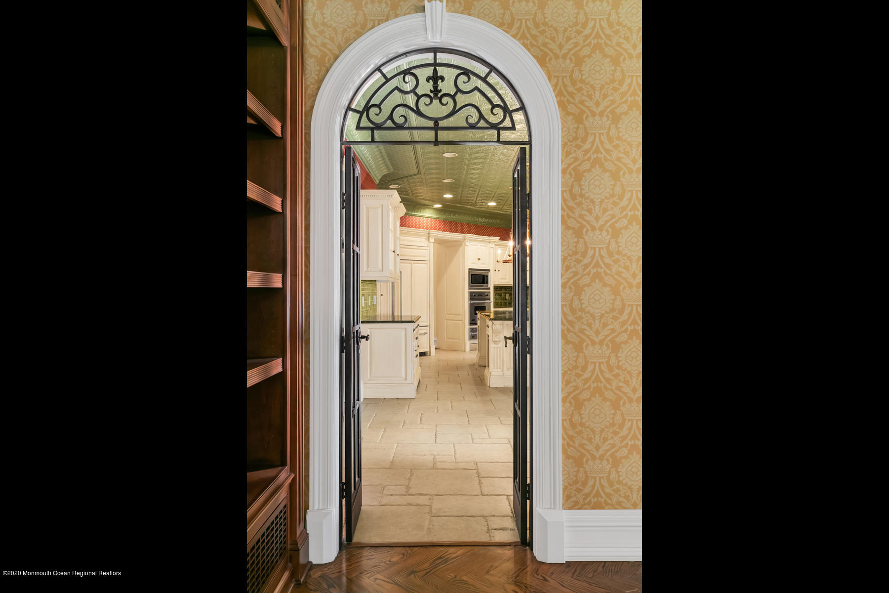 10 Belknap Lane Rumson, NJ 07760 - Photo 22 of 91 Wrought iron French doors