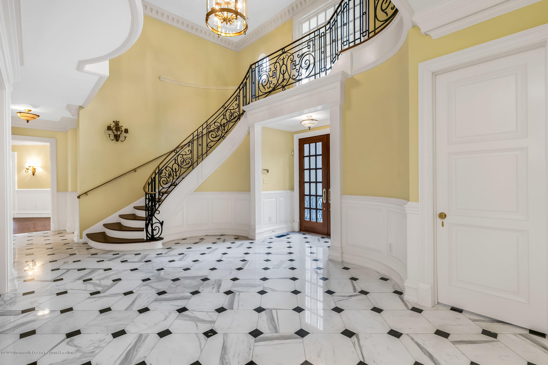 10 Belknap Lane Rumson, NJ 07760 - Photo 5 of 91 Grand Foyer - Sweeping Staircase