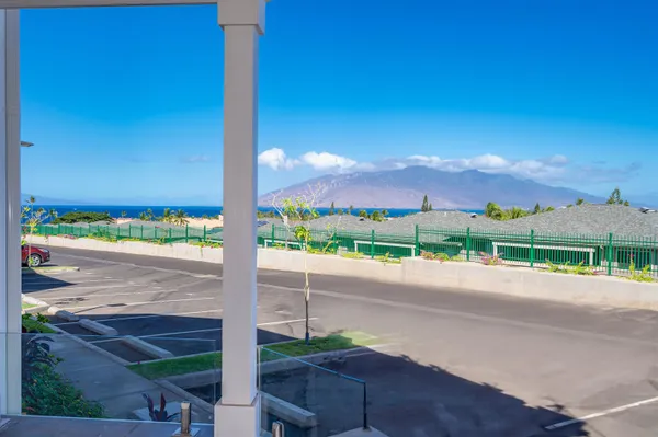 a view of a street with a view of a road from a balcony view