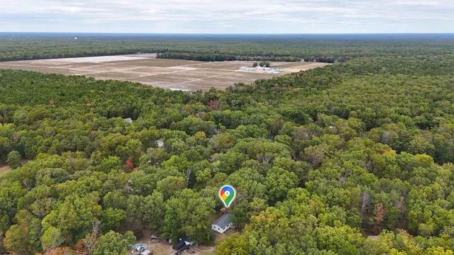 a view of an ocean and beach