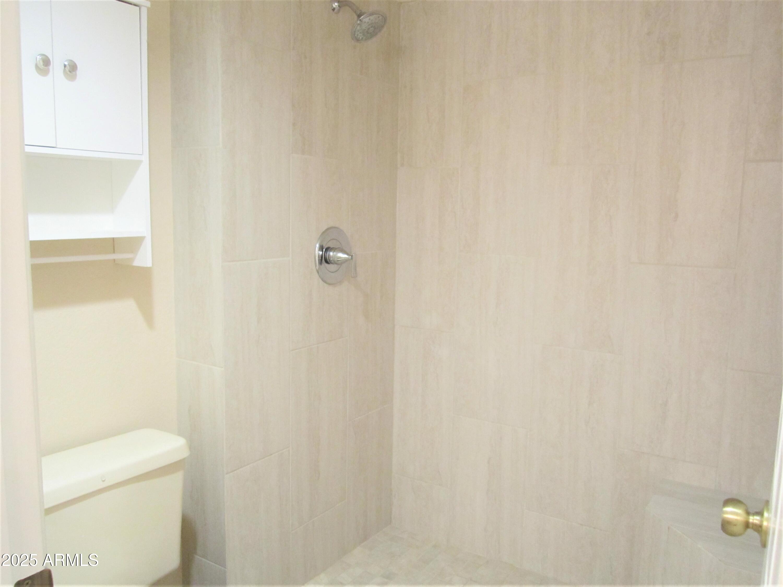 4303 East Cactus Road, Unit 310 Phoenix, AZ 85032 - Photo 9 of 27 a bathroom with a toilet and a shower