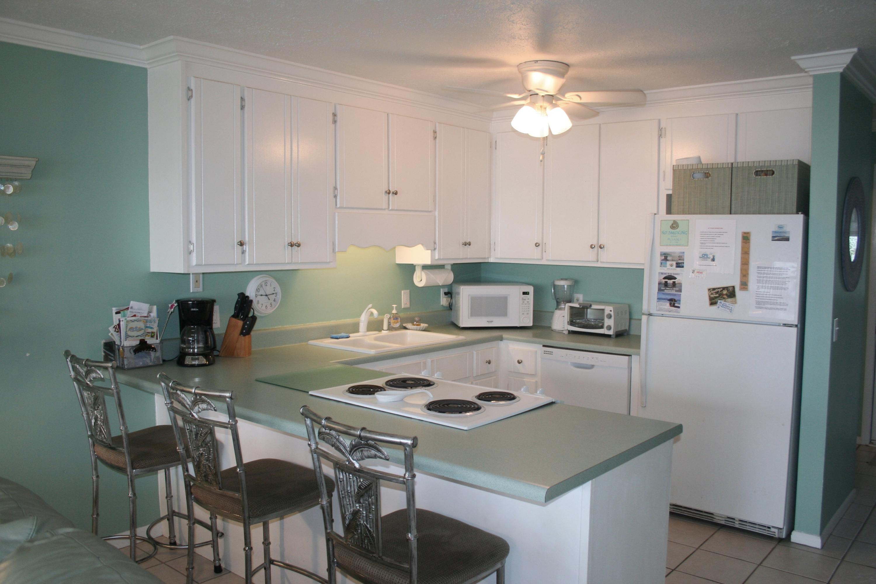 72 Walton Magnolia Ln Inlet Beach, Unit 2/C Inlet Beach, FL 32461 - Photo 8 of 32 Open Kitchen area with tile flooring