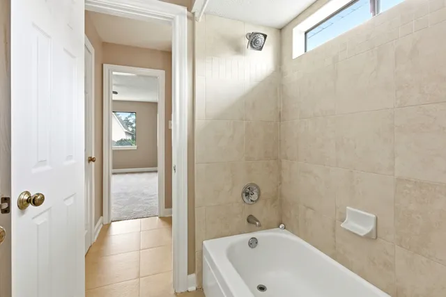 a view of swimming pool from a balcony