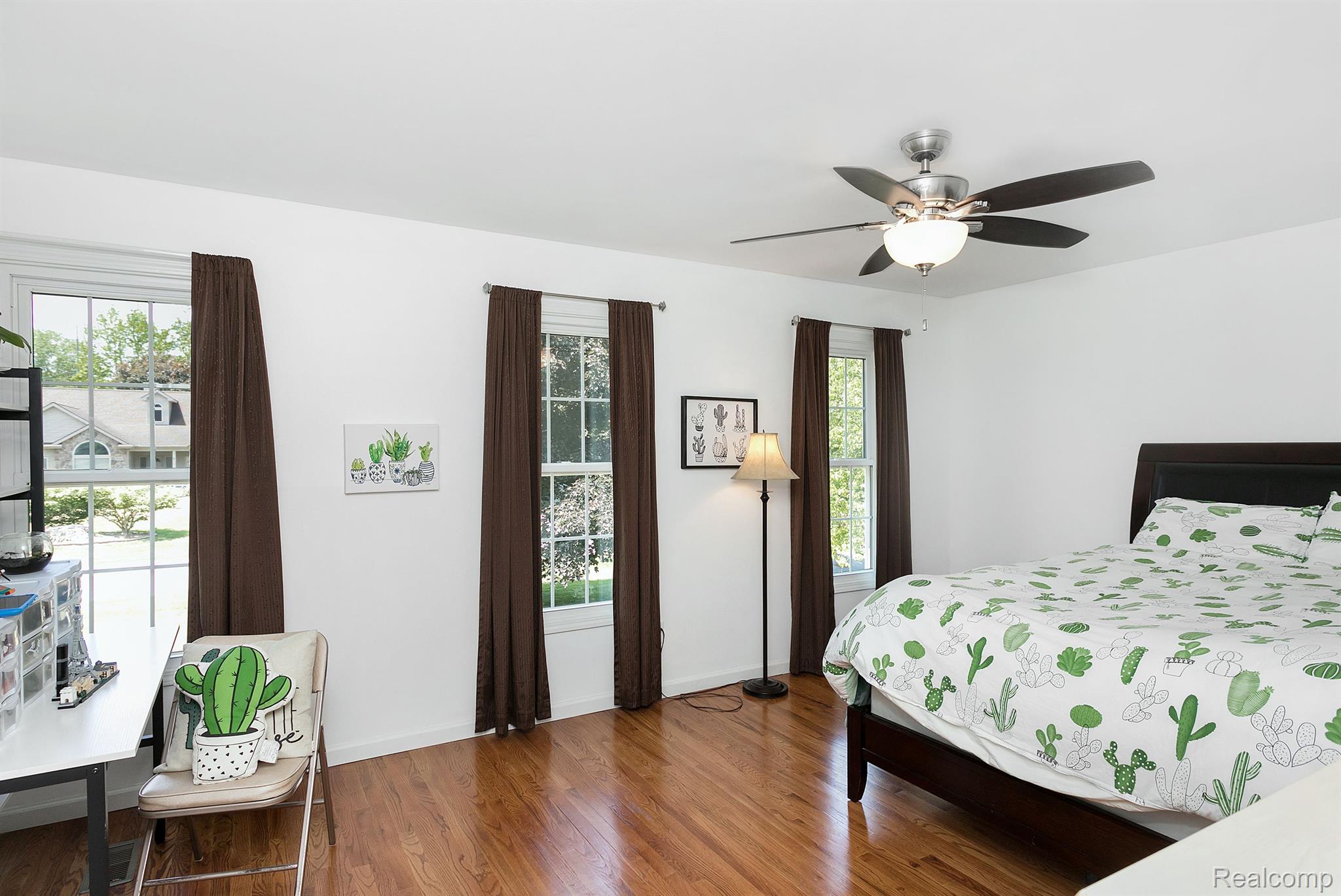 1024 Hayfield Road Rochester, MI 48306 - Photo 24 of 41 Charming bedroom, wood floors. All NEW windows!