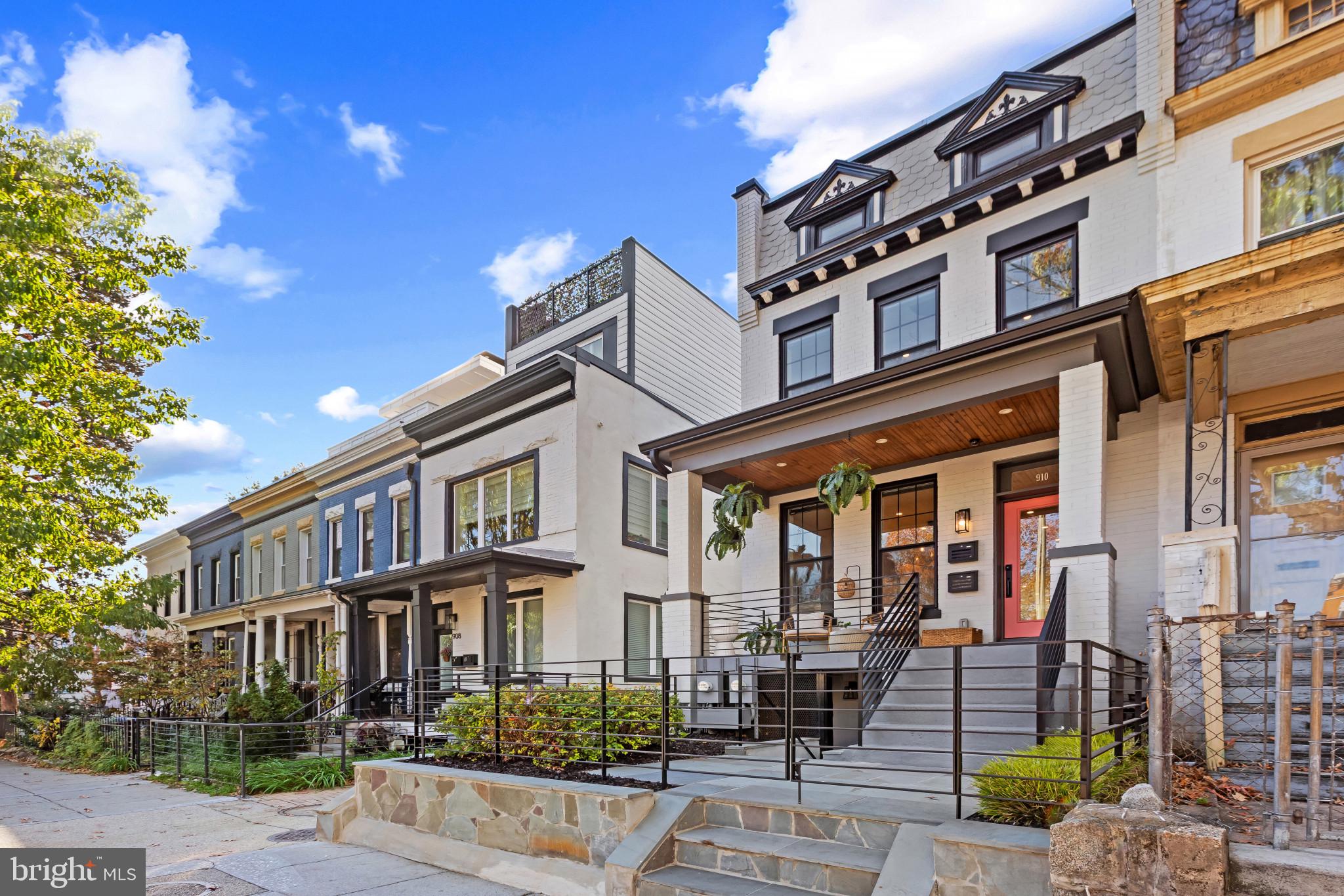910 8th Street Northeast Washington, DC 20002 - Photo 2 of 54 Charming end-of-row multi-family townhome