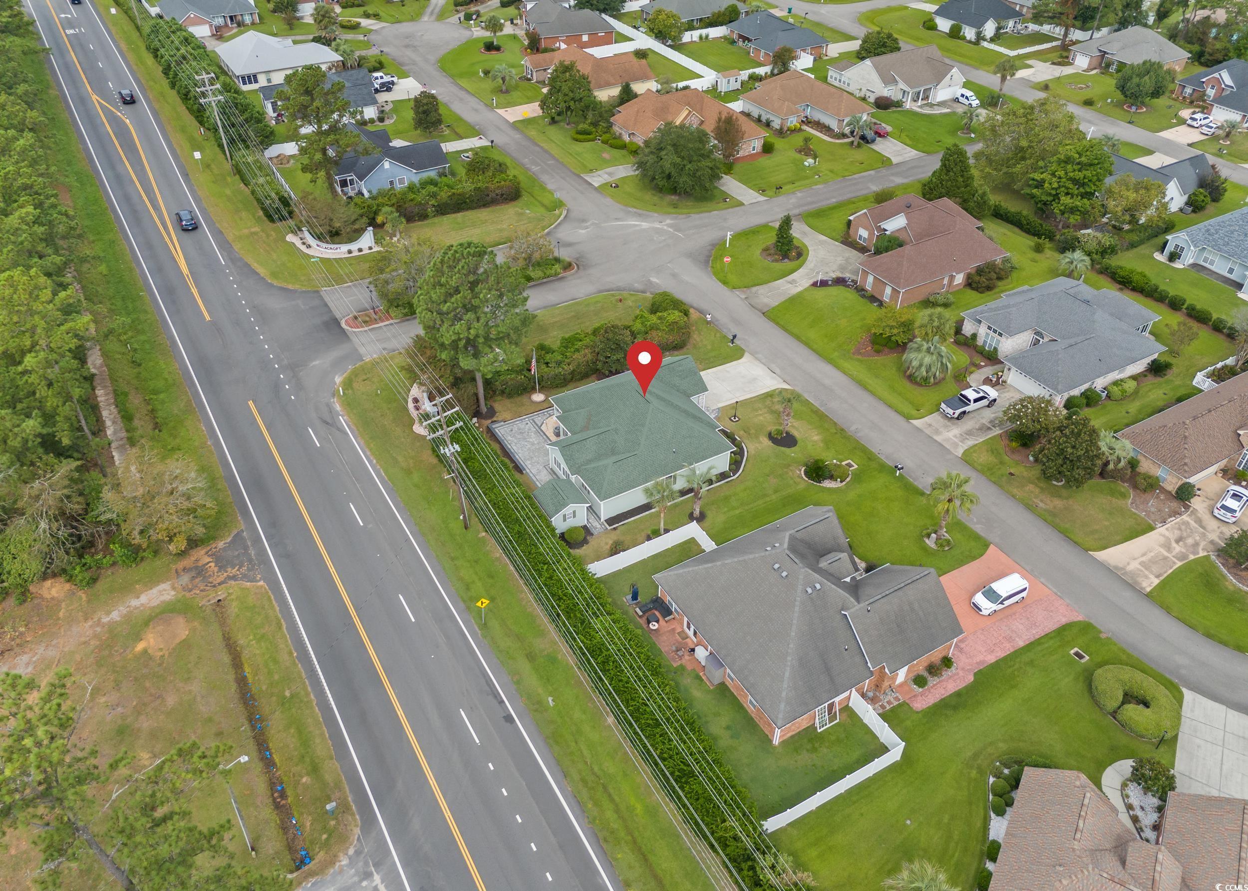 4191 Friendfield Trace Little River, SC 29566 - Photo 36 of 40 Aerial overview of property's location featuring nearby suburban area