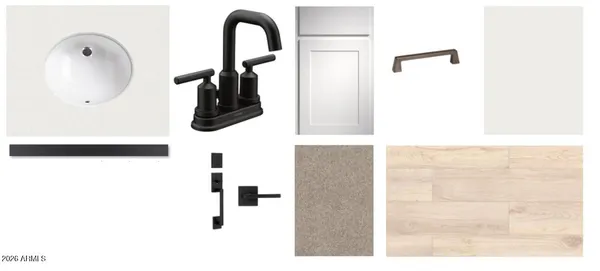 a view of an ocean and beach