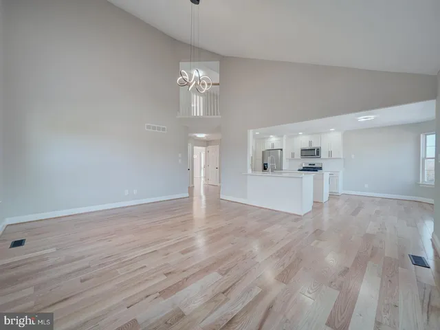 a view of empty room