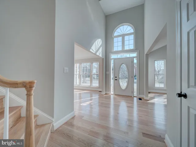 wooden floor in a room