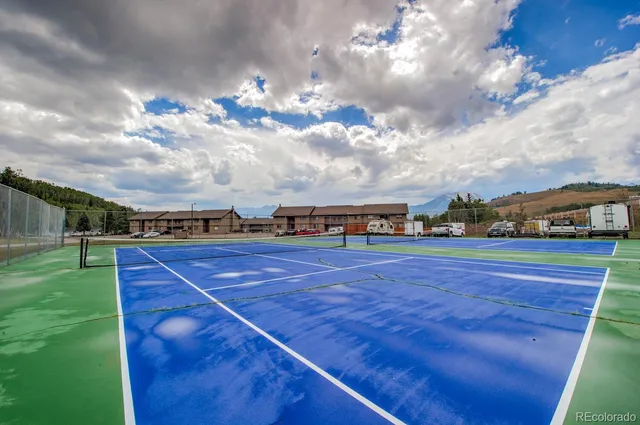 a view of outdoor space with playground