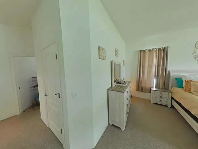 a room with storage and utility