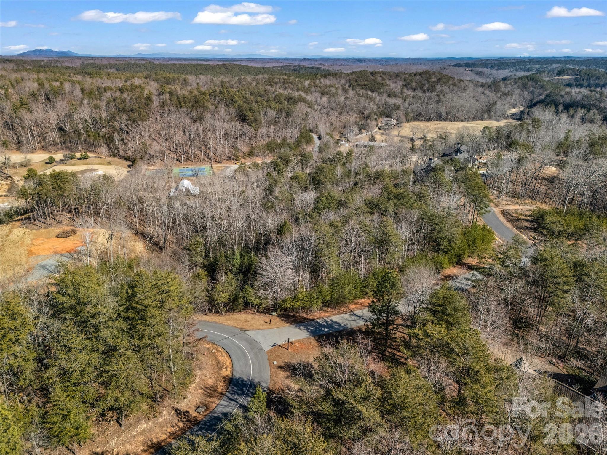 2002 Deep Gap Farm Road East Mill Spring, NC 28756 - Photo 19 of 33 a view of a city with lots of trees