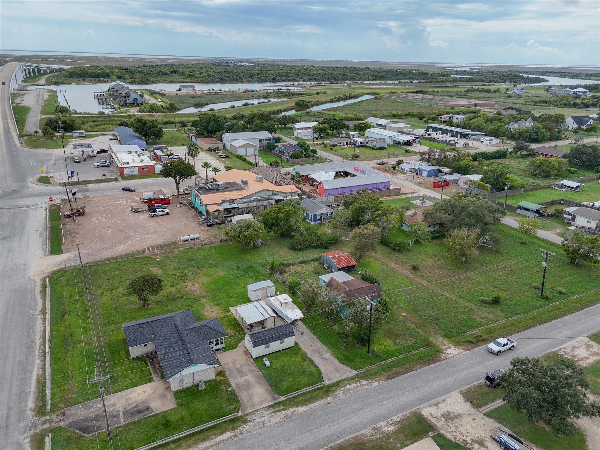 0 Lewis Street Matagorda, TX 77457 - Photo 3 of 9 an aerial view of multiple house