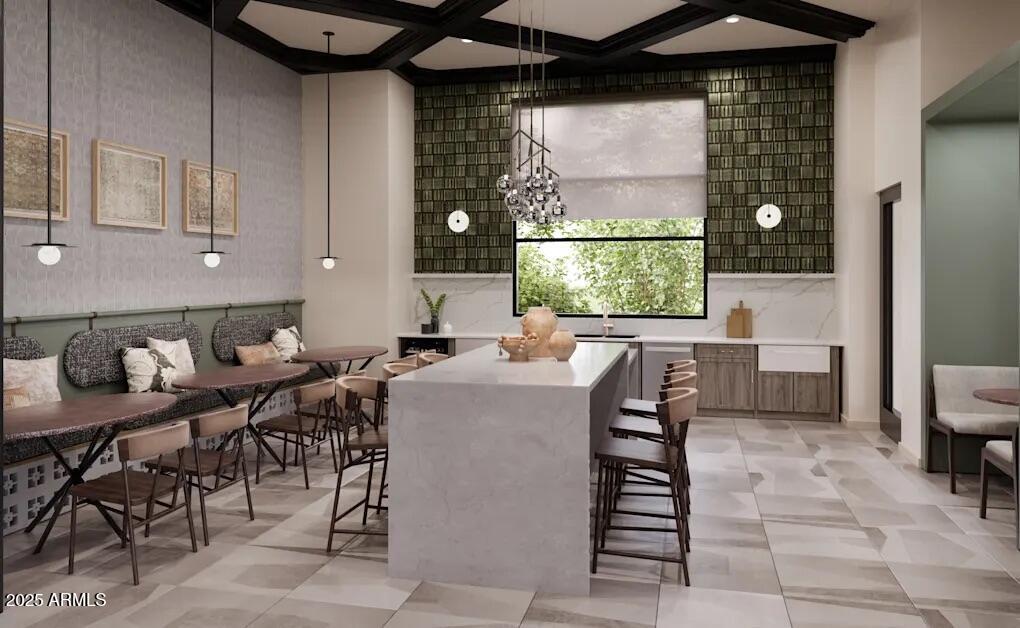 39696 West Lococo Street Maricopa, AZ 85138 - Photo 5 of 6 a view of a dining room with furniture and a window