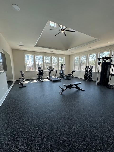 46 East Tweet Street Freeport, FL 32439 - Photo 55 of 59 a view of a room with gym equipment