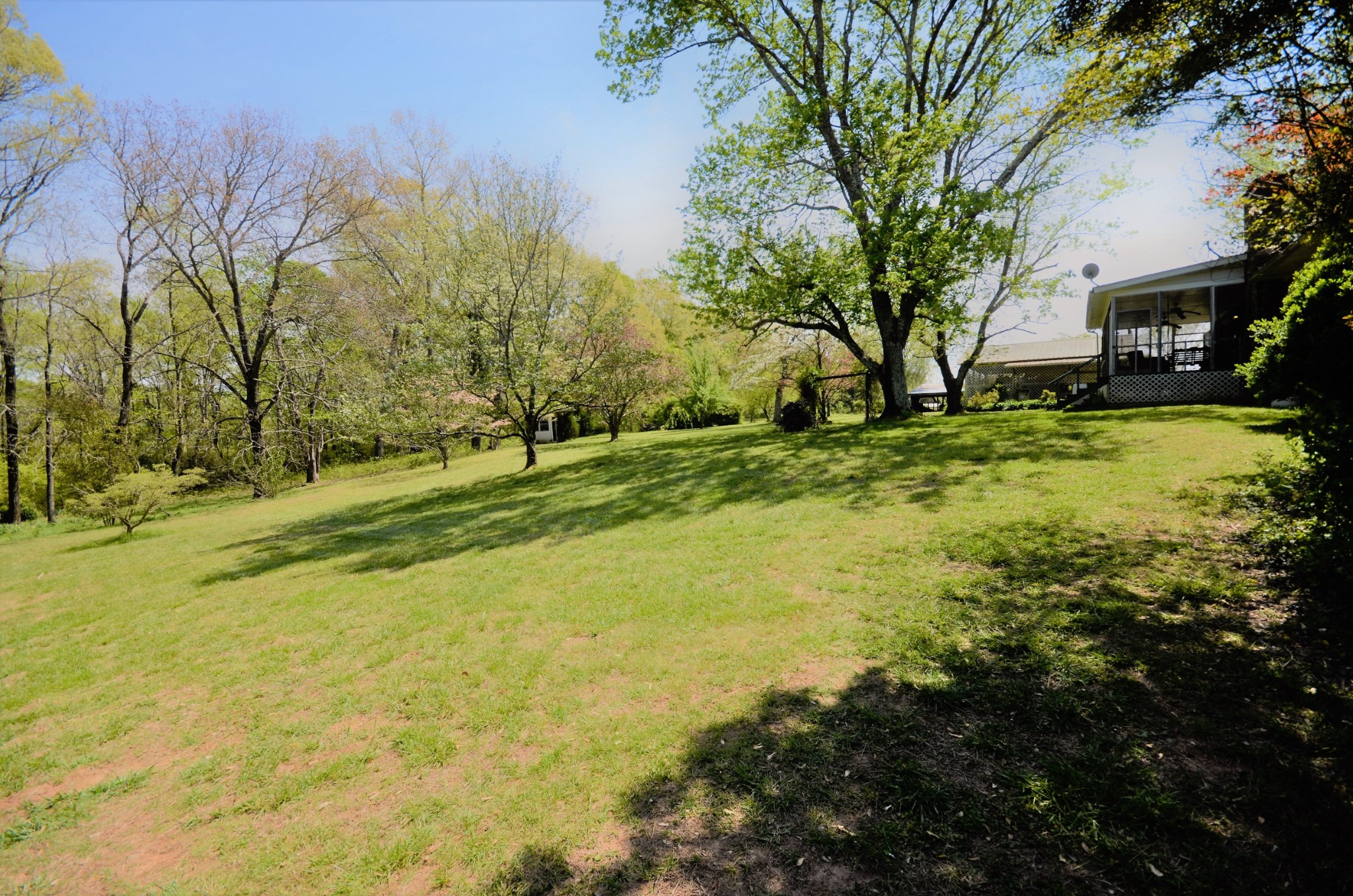 30 Remke Road Lawrenceburg, TN 38464 - Photo 12 of 49 a backyard of a house with large trees