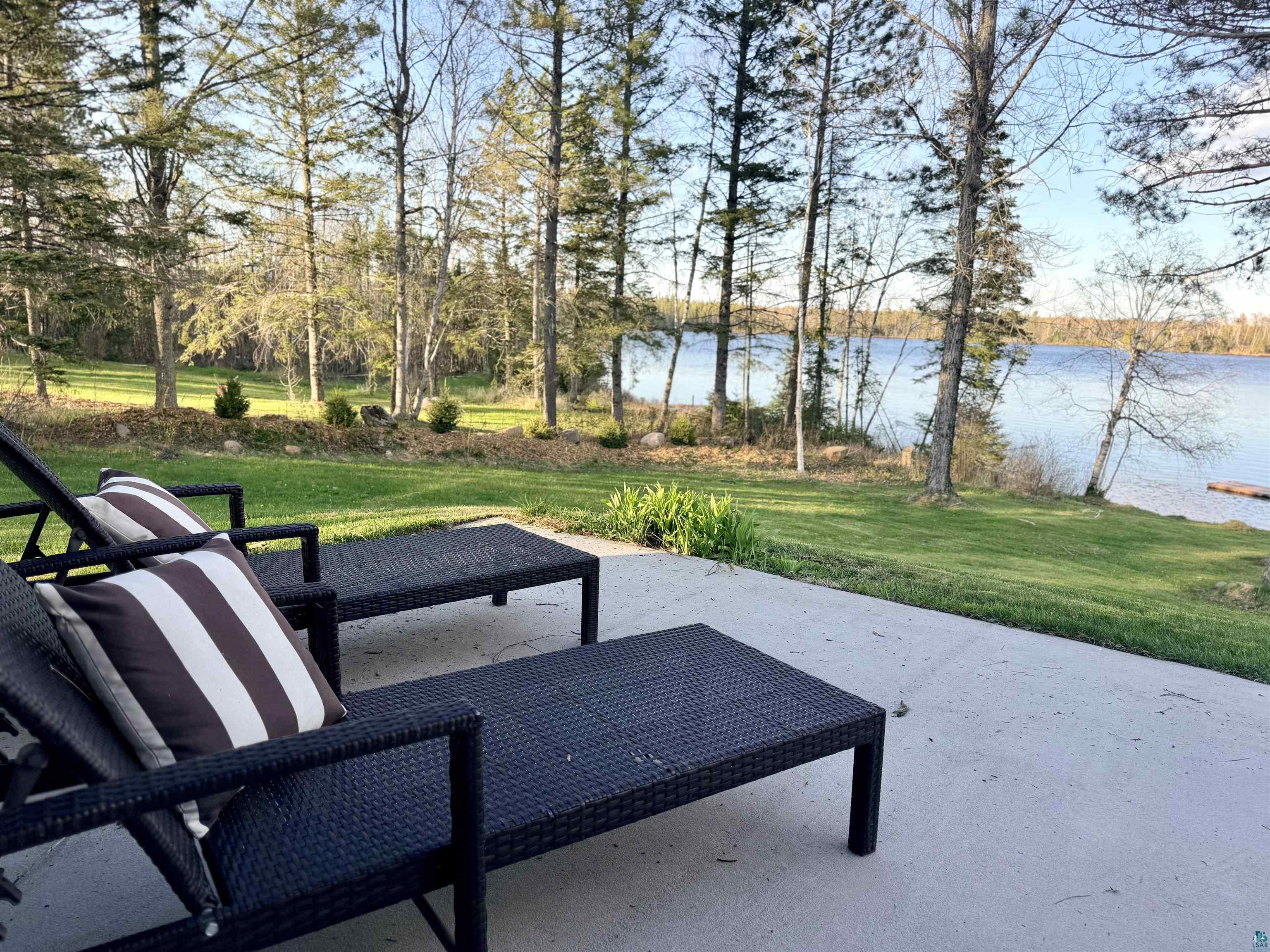 5274 Marble Lake Road Two Harbors, MN 55616 - Photo 26 of 79 Expansive backyard patio featuring a concrete surface