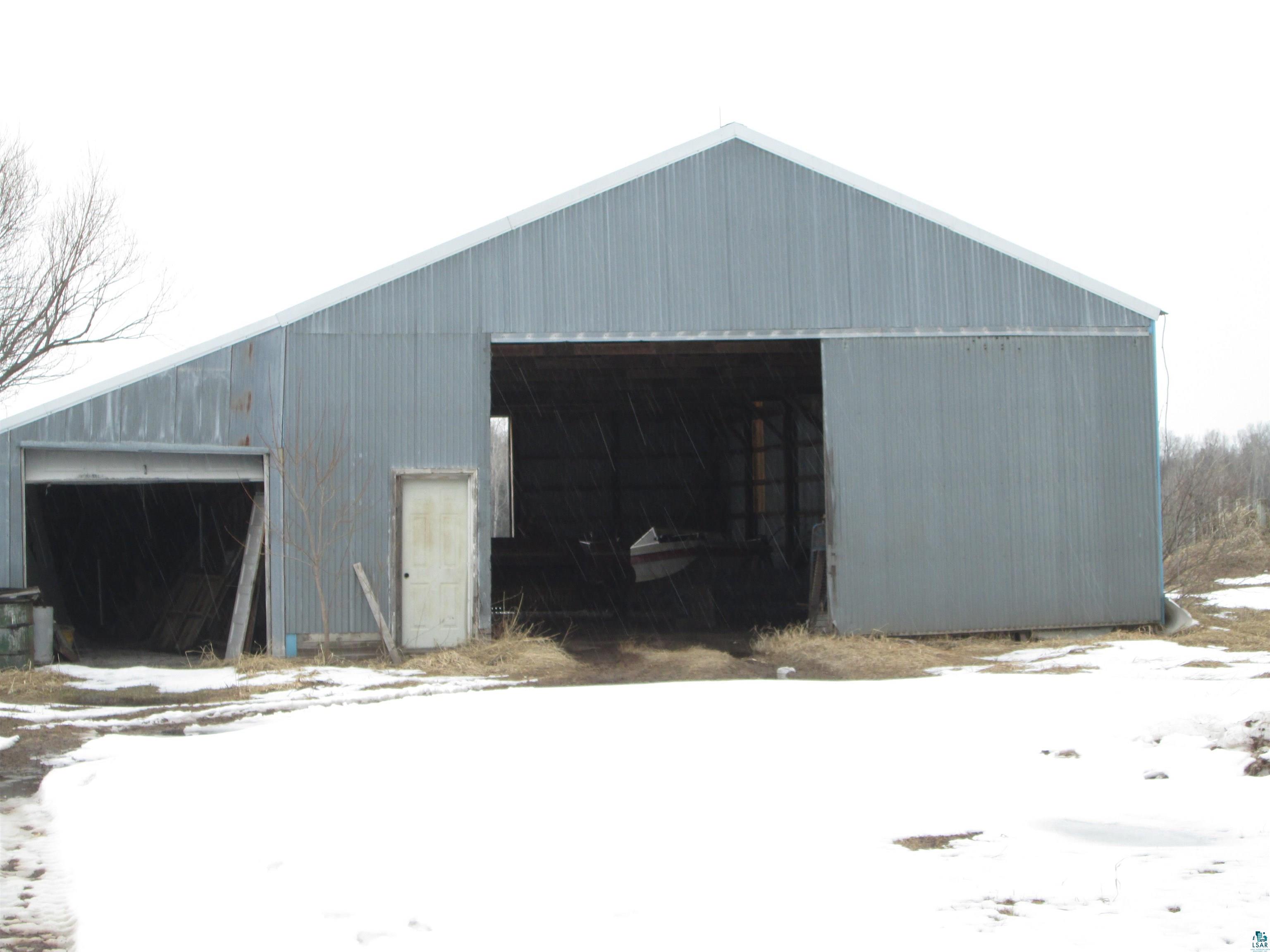 9255 East West Homestead Road Poplar, WI 54864 - Photo 31 of 48 36' x 72' pole building w/10' x 72' leanto