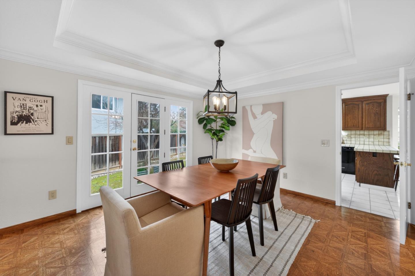 1168 Spring Hill Way San Jose, CA 95120 - Photo 24 of 73 a view of a dining room with furniture window and wooden floor