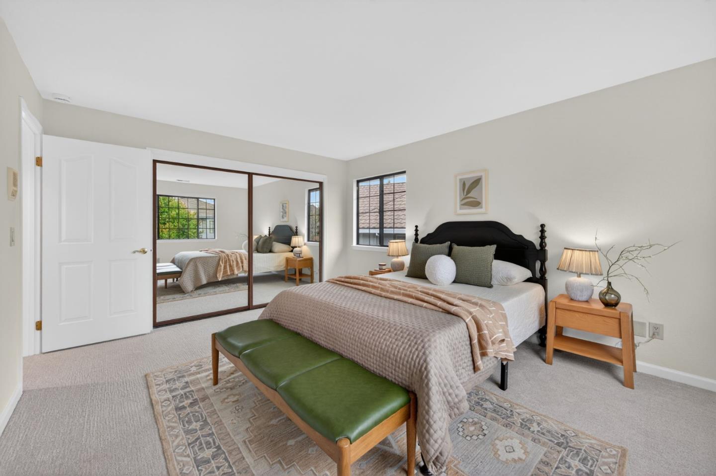 1168 Spring Hill Way San Jose, CA 95120 - Photo 41 of 73 a bed room with a bed and a chair