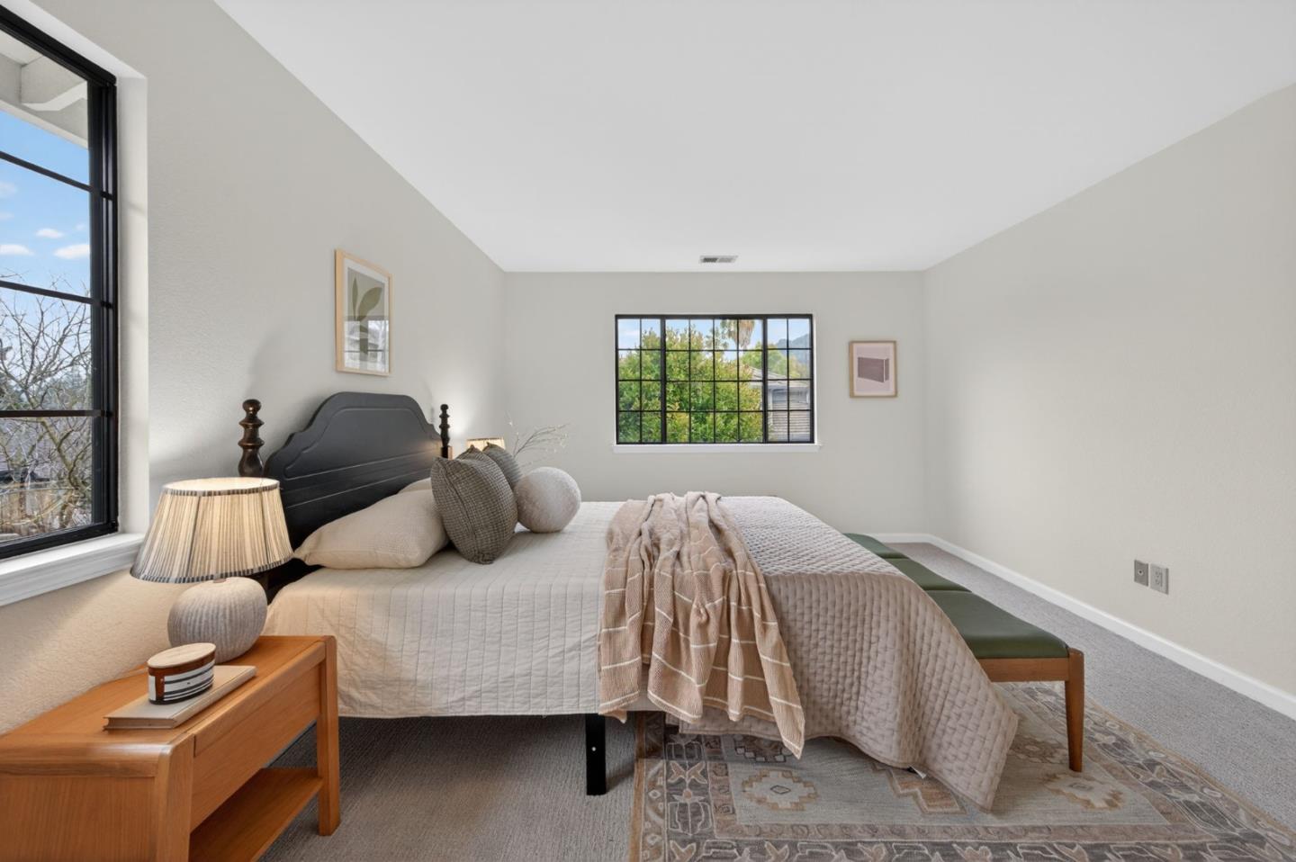 1168 Spring Hill Way San Jose, CA 95120 - Photo 43 of 73 a bedroom with a bed and a window