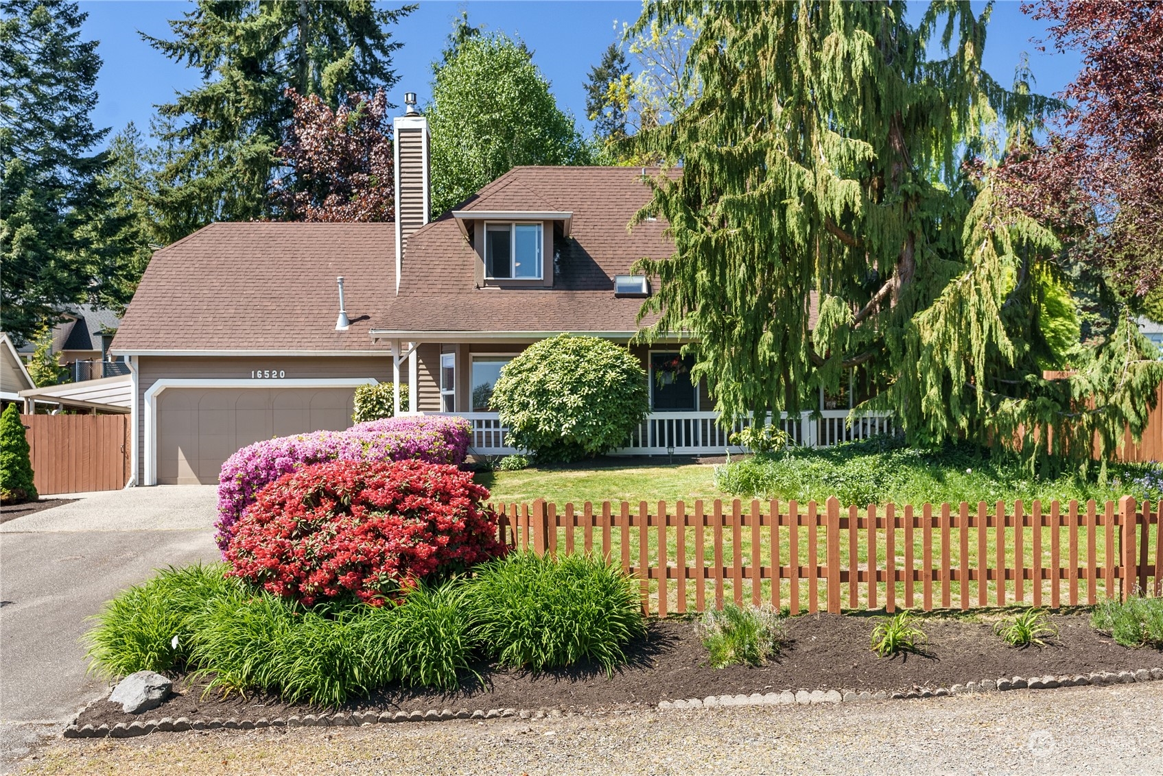 front view of a house