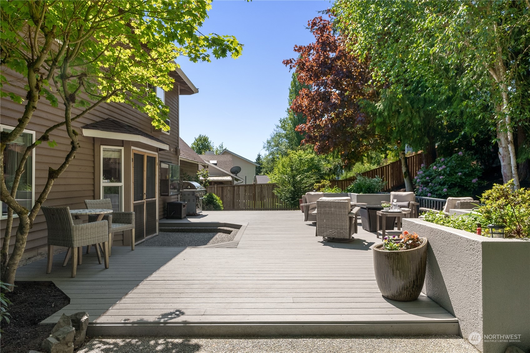 16520 4th Drive Southeast Bothell, WA 98012 - Photo 22 of 32 a view of a patio with couches and potted plants