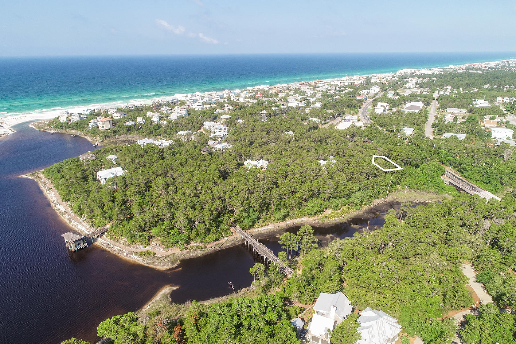 5-3 Post Lane Santa Rosa Beach, FL 32459 - Photo 1 of 7 a view of an outdoor space and a lake view