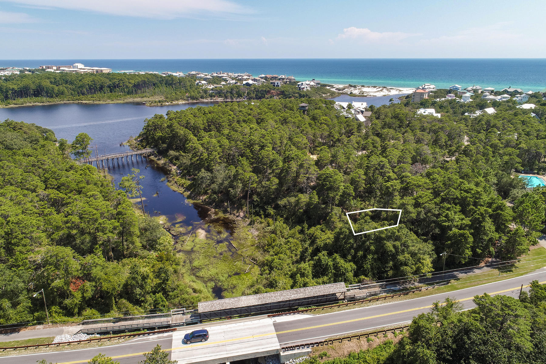 5-3 Post Lane Santa Rosa Beach, FL 32459 - Photo 2 of 7 an outdoor view with outdoor space