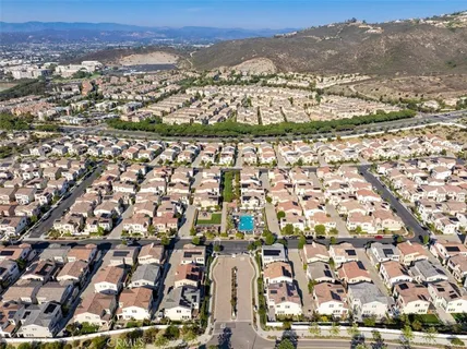 a view of sunset and city