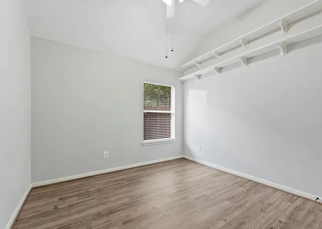 wooden floor in an empty room