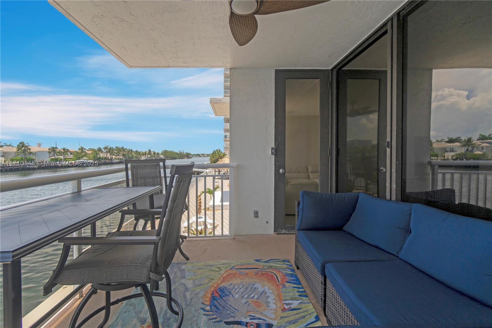 1600 South Ocean Drive, Unit 2F Hollywood, FL 33019 - Photo 24 of 30 a balcony with furniture and city view