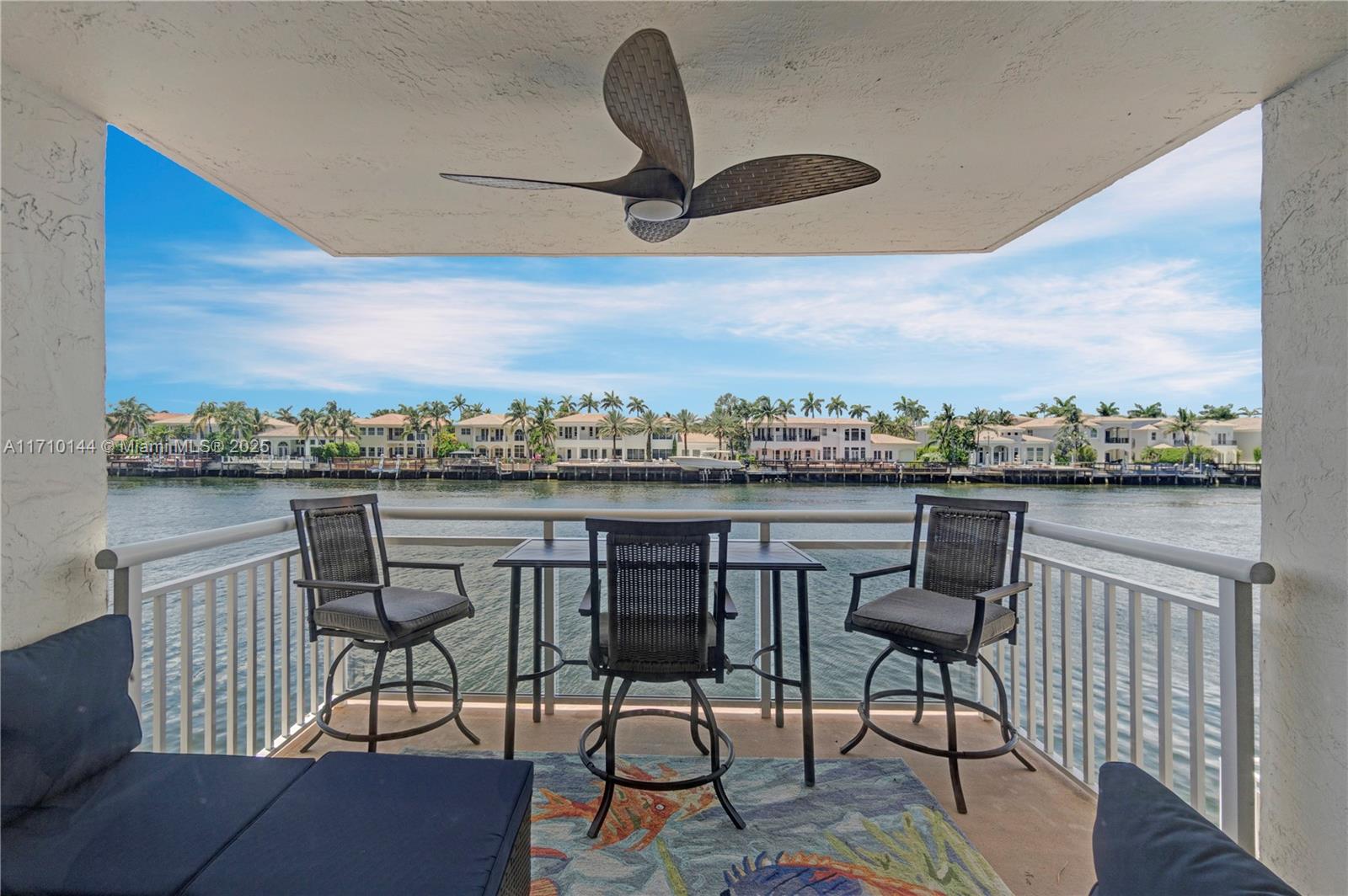 1600 South Ocean Drive, Unit 2F Hollywood, FL 33019 - Photo 27 of 30 a view of a chairs and table in the terrace