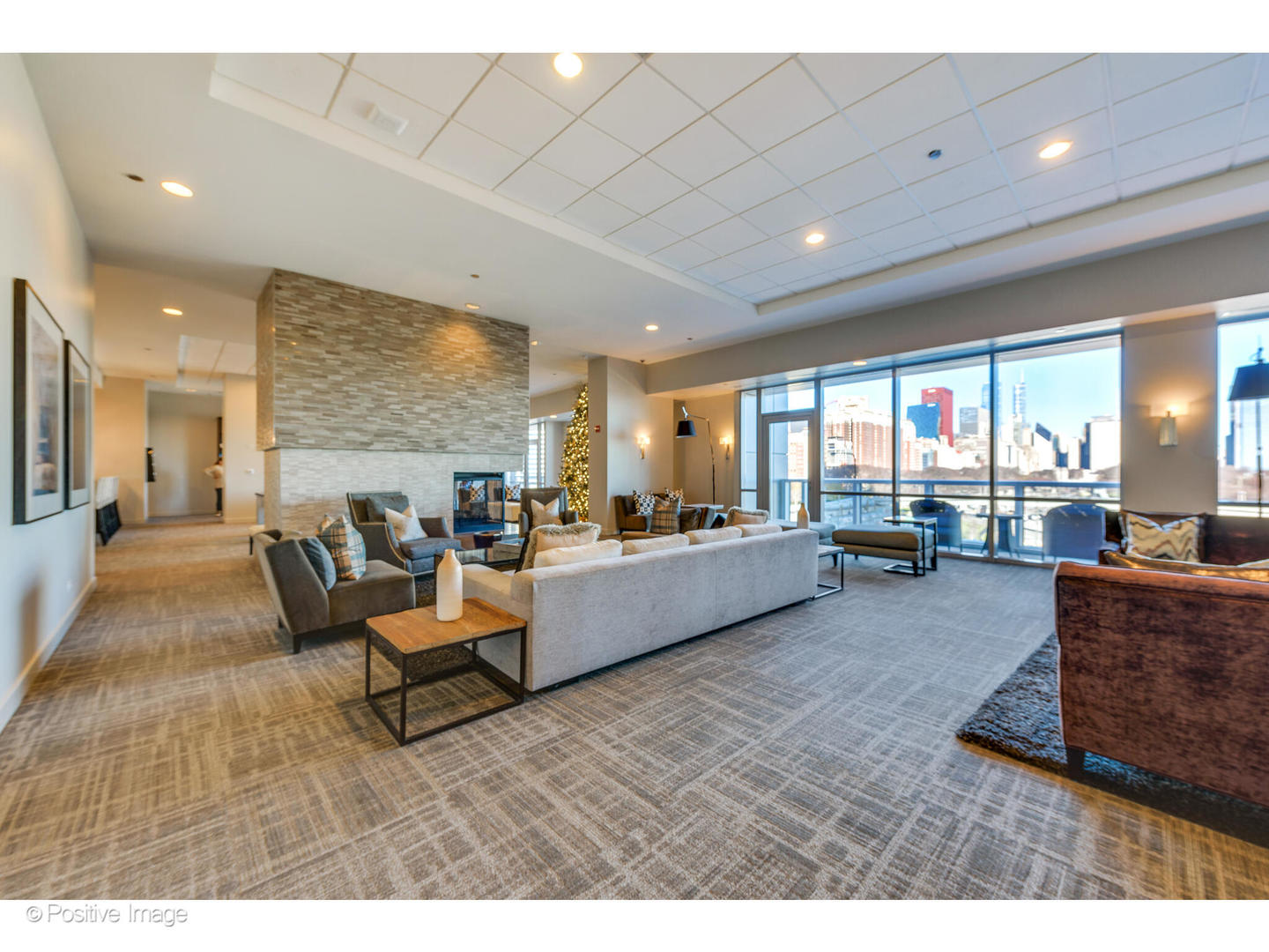 1201 South Prairie Avenue, Unit 2402 Chicago, IL 60605 - Photo 32 of 32 a living room with furniture and a large window