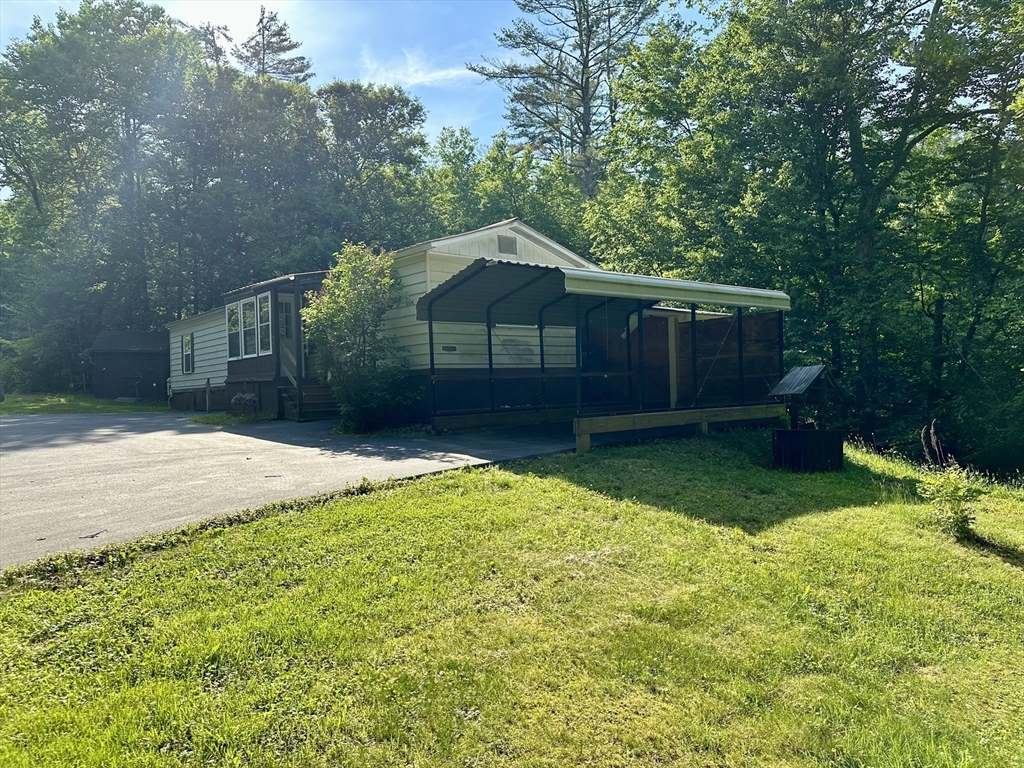 55 Heath Road Colrain, MA 01340 - Photo 10 of 32 a house view with a garden space
