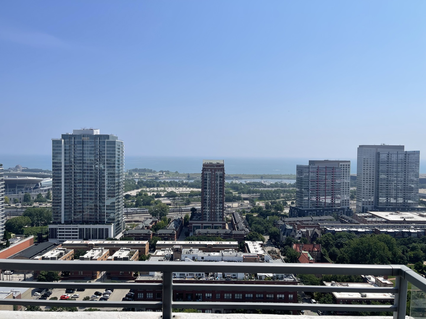 1720 South Michigan Avenue, Unit 2708 Chicago, IL 60616 - Photo 16 of 18 a view of city with tall buildings