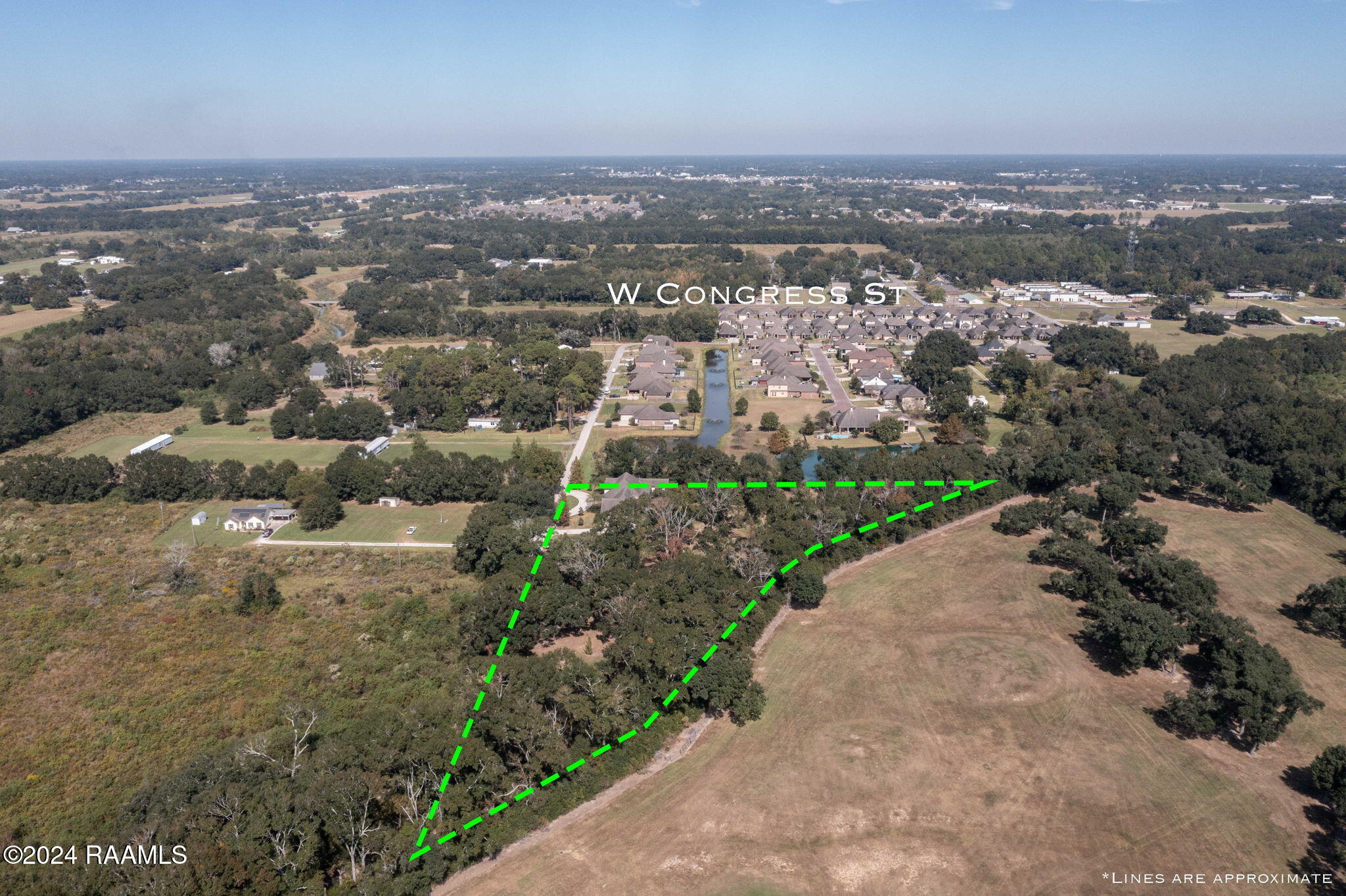 335 Travailleur Road Lafayette, LA 70506 - Photo 45 of 46 Aerial View of land