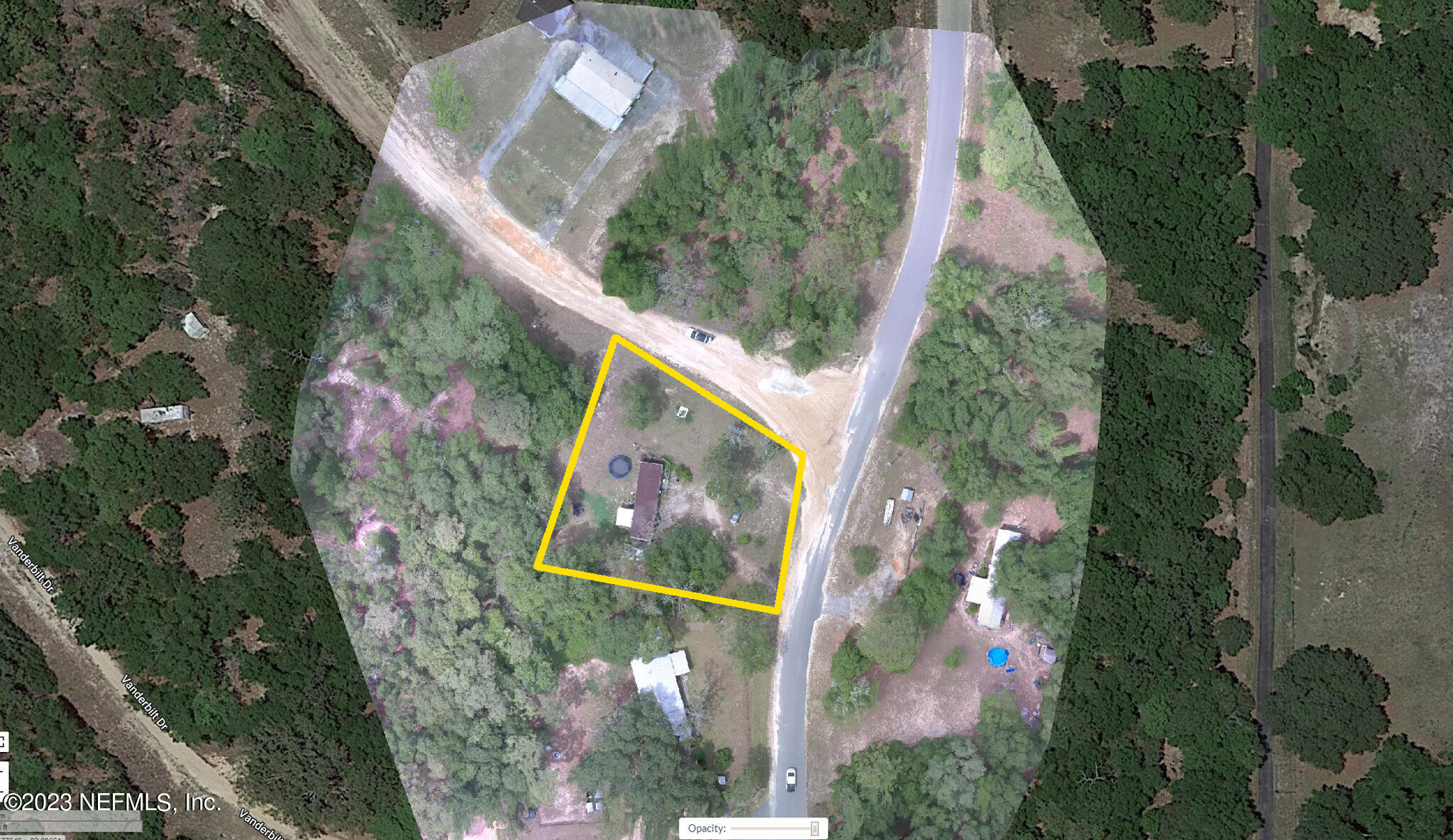 7354 Yale Street Keystone Heights, FL 32656 - Photo 2 of 13 an aerial view of lake