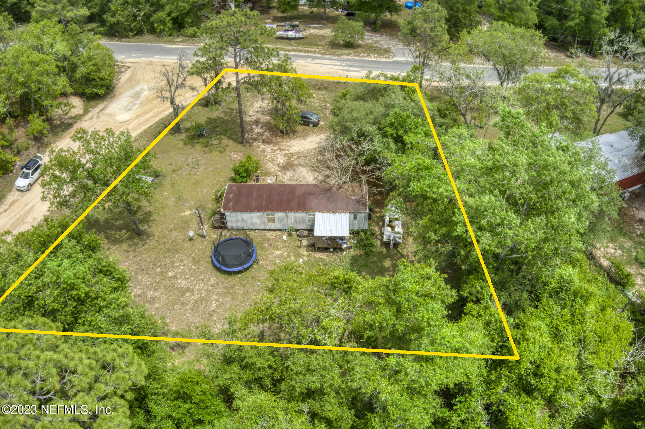 7354 Yale Street Keystone Heights, FL 32656 - Photo 5 of 13 an aerial view of residential house with outdoor space