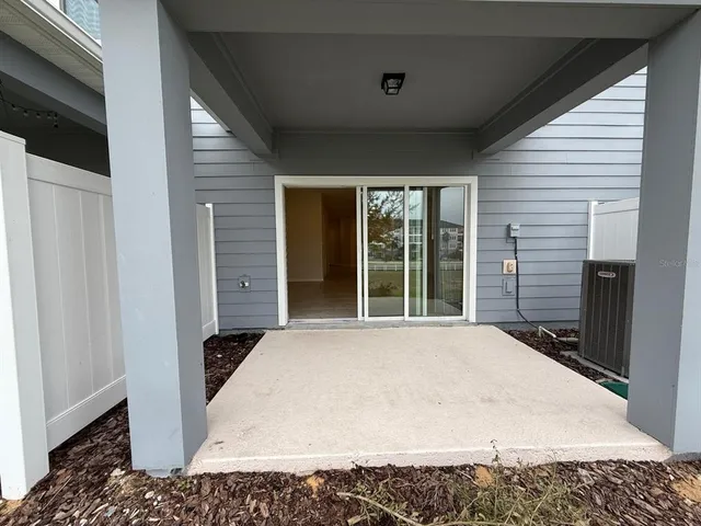 a view of a backyard of a house