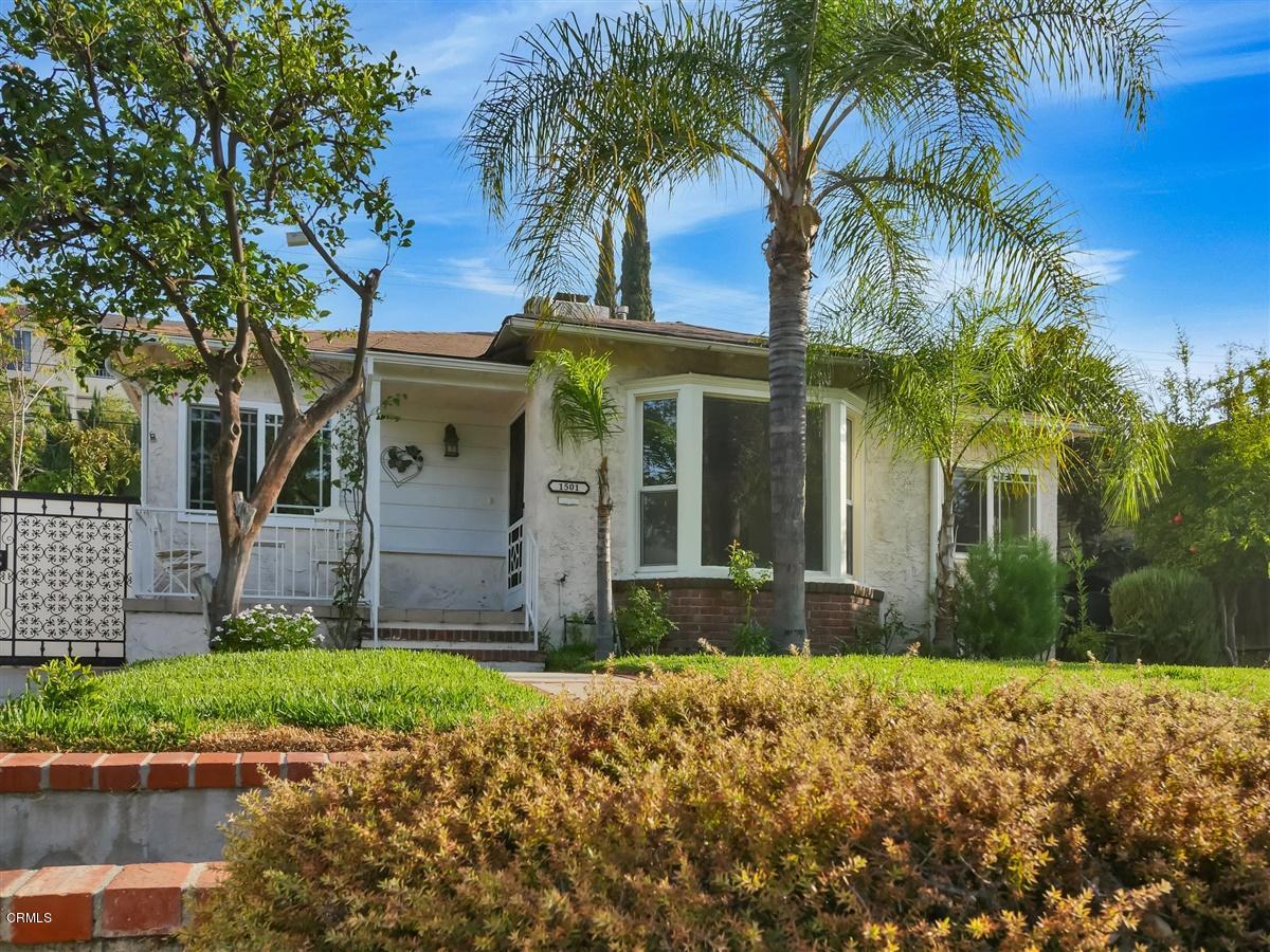 1501 Broadview Drive Glendale, CA 91208 - Photo 6 of 39 front view of a house with a yard