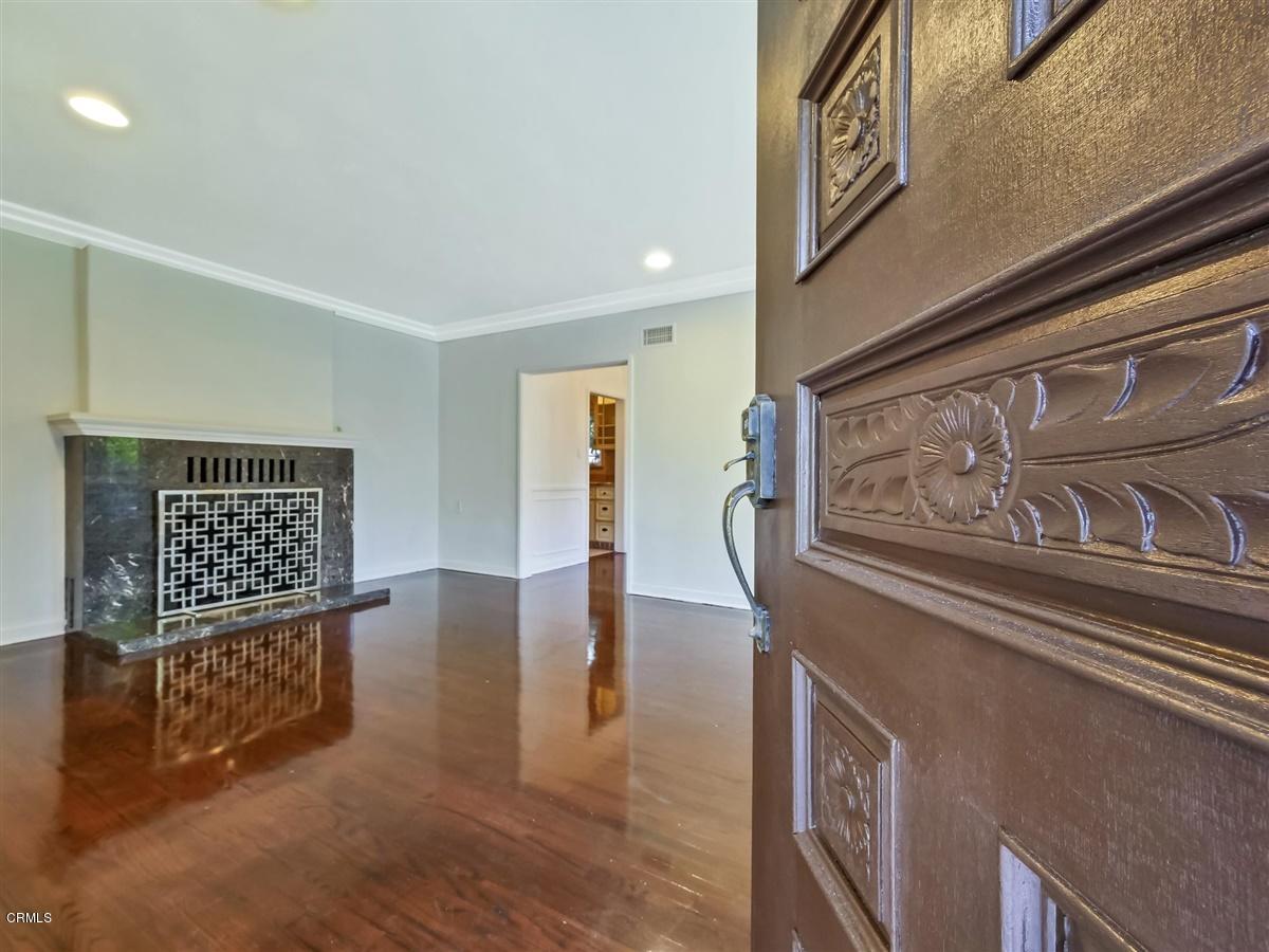 1501 Broadview Drive Glendale, CA 91208 - Photo 7 of 39 a view of a hallway with wooden floor