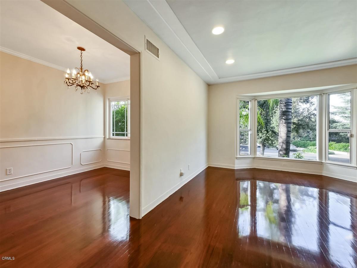 1501 Broadview Drive Glendale, CA 91208 - Photo 10 of 39 wooden floor in an empty room with a window